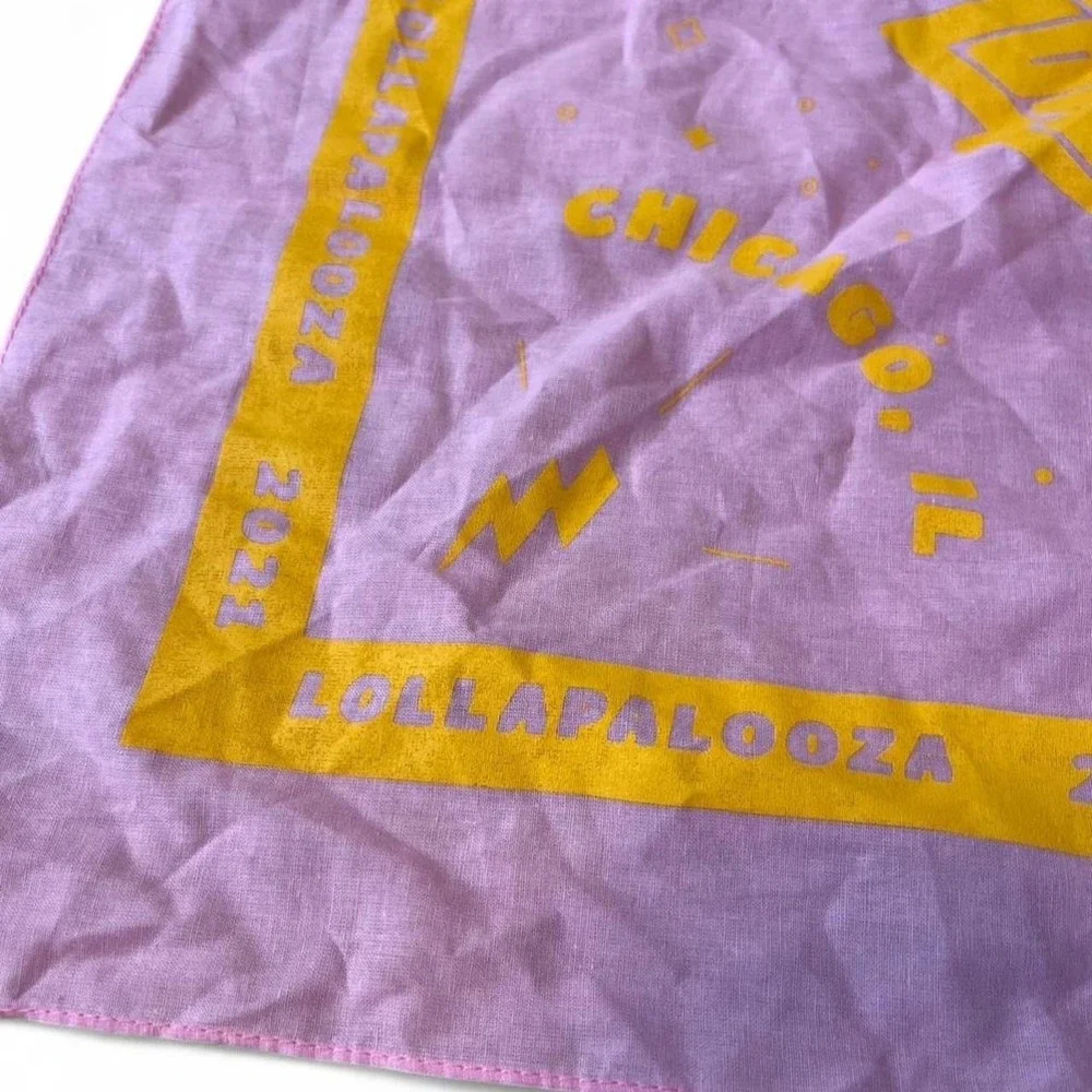 Lollapalooza 2021 Chicago bandana